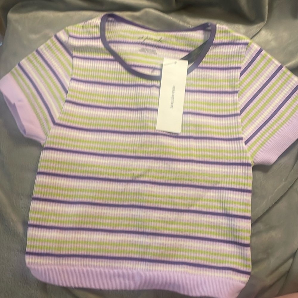 Urban Outfitters  Out from Under striped top NWT